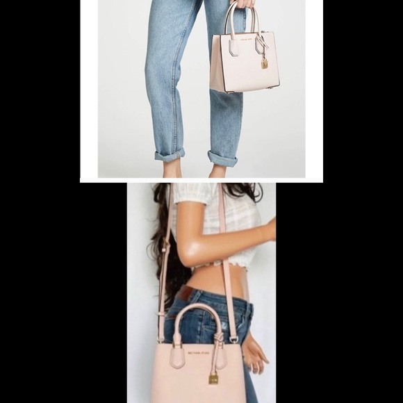 MICHAEL KORS Women's Mercer Messenger Crossbody - Picture 2 of 16